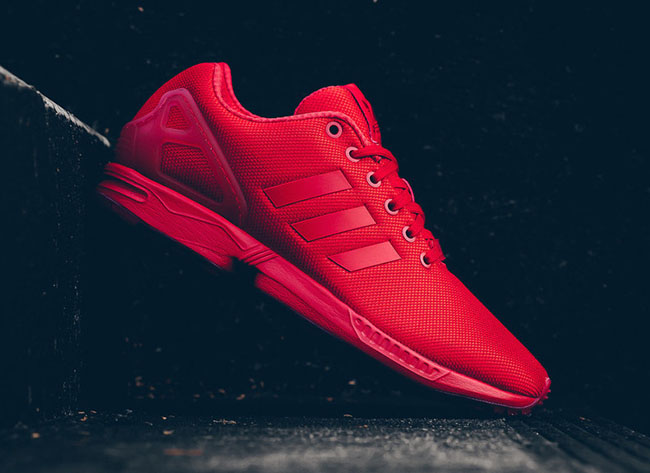 adidas zx flux red