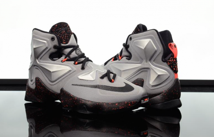 Nike LeBron 13 Silver Energy Black | SneakerFiles