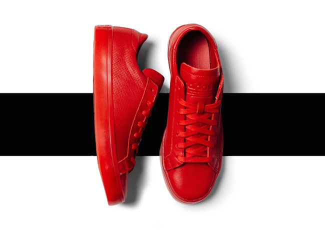 adidas Court Vantage Adicolor Red 