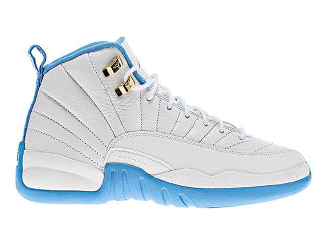 Air Jordan 12 GS White University Blue May 2016