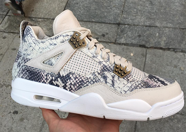 Air Jordan 4 Premium Snakeskin May 2016