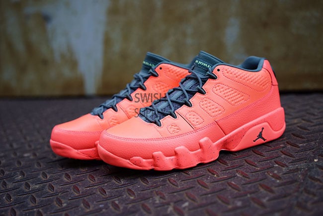 Air Jordan 9 Low Bright Mango May 2016