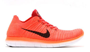 Nike Free RN Flyknit Bright Crimson