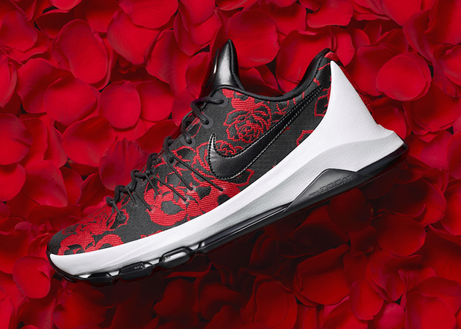 Nike KD 8 Red Floral | SneakerFiles