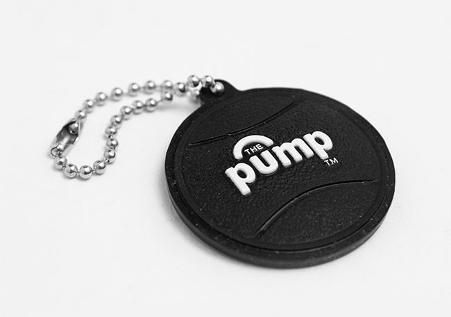 reebok pump keychain