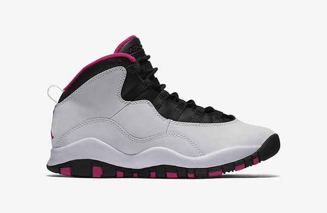 Vivid Pink Air Jordan 10 GS May 2016