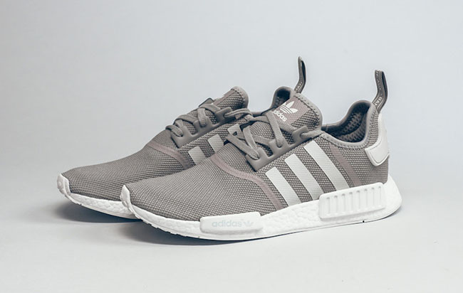 white and grey nmd