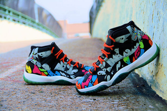 Air Jordan 11 I See Colors Custom | SneakerFiles
