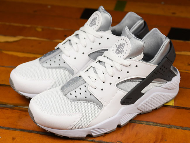 Nike Air Huarache White Grey | SneakerFiles