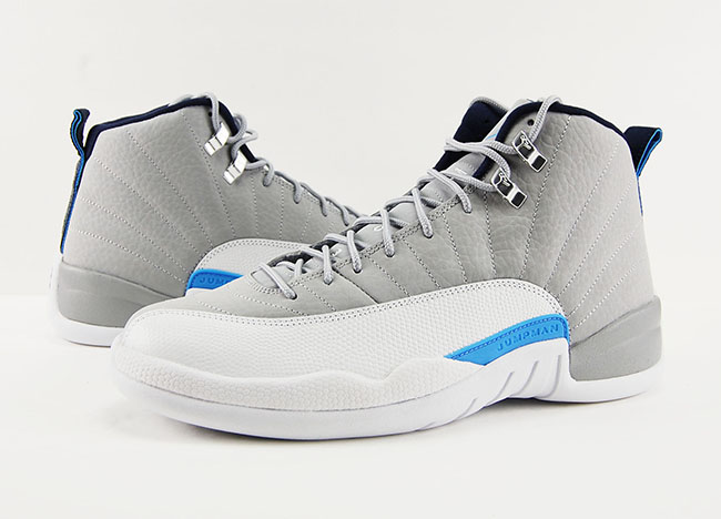 blue and white jordan 12 release date