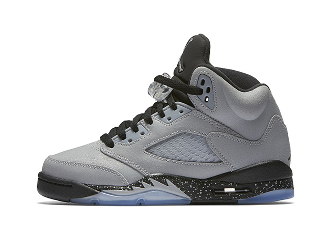 Air Jordan 5 GS Wolf Grey Black | SneakerFiles