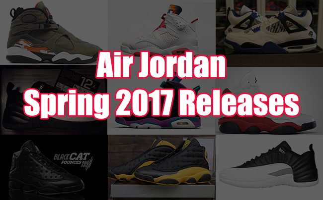 2017 jordan releases