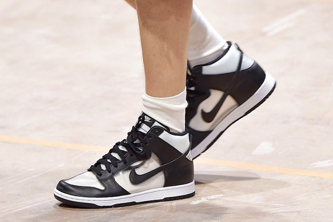 Comme Des Garcons Nike Dunk High PVC | SneakerFiles