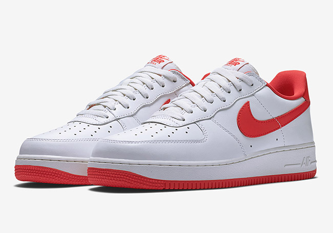 nike air force 1 bianche e rosse
