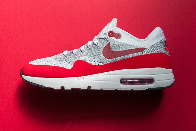 Nike Air Max 1 Ultra Flyknit Sport Red | SneakerFiles
