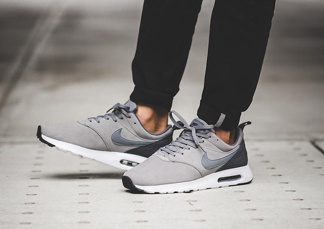nike air max grey leather