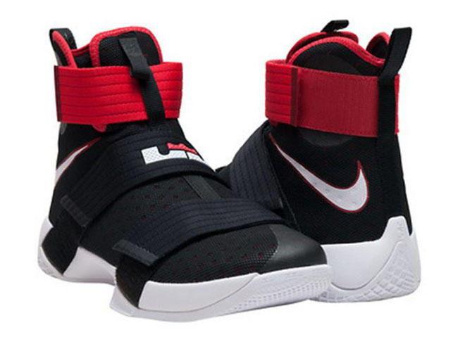 Nike LeBron Soldier 10 Black White Red | SneakerFiles