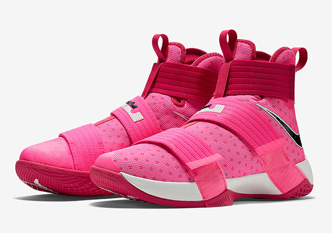 lebron pink and white