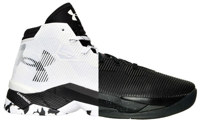 curry 2.5 black and white