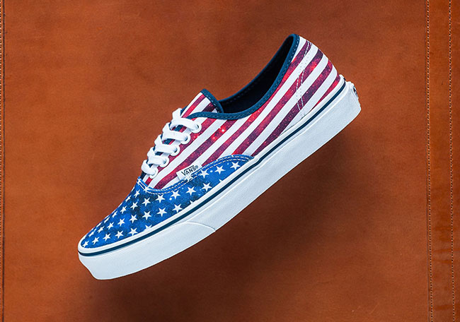 Vans Authentic American Flag | SneakerFiles