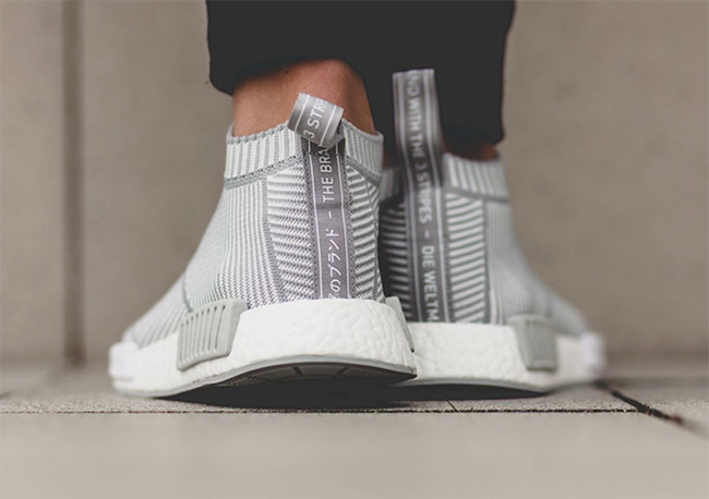 adidas nmd city sock white grey