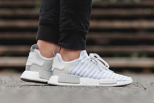 brand with the three stripes nmd