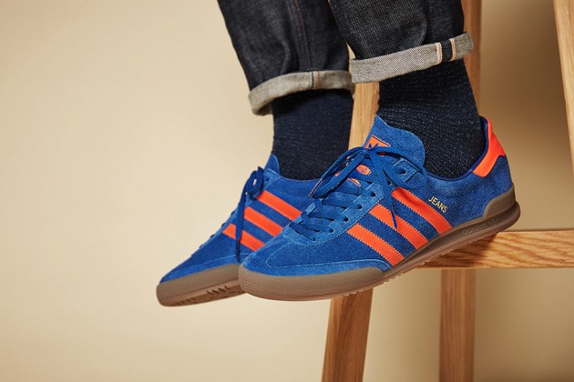 adidas jeans trace royal