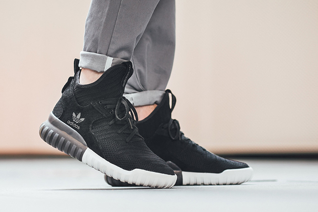 adidas Tubular X Primeknit Core Black | SneakerFiles