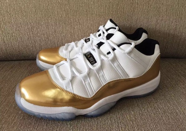 Air Jordan 11 Low White Gold Olympic 2016 | SneakerFiles