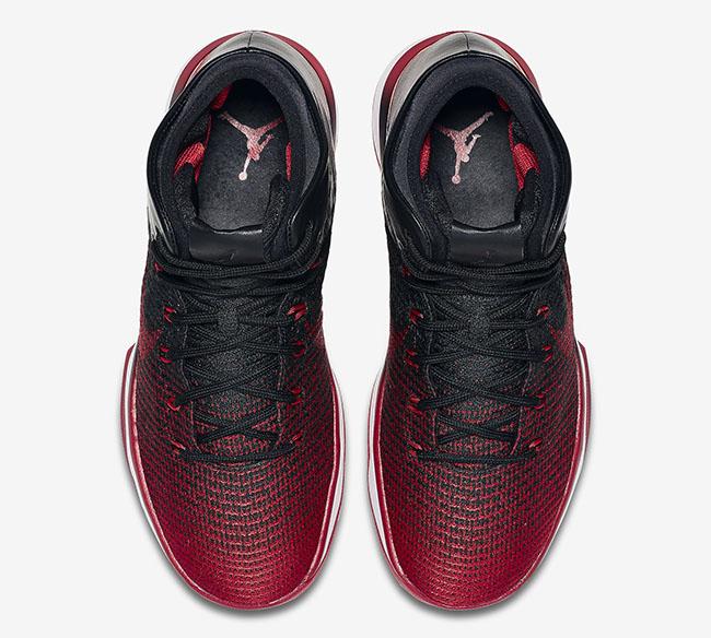 Banned Air Jordan Xxx1 31 Bred Sneakerfiles