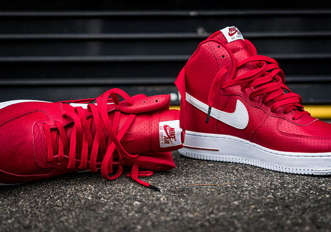 Nike Air Force 1 High Perf Gym Red | SneakerFiles