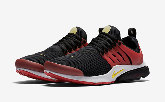 nike presto red and gold