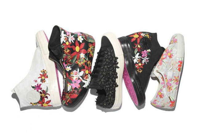 converse floral collection