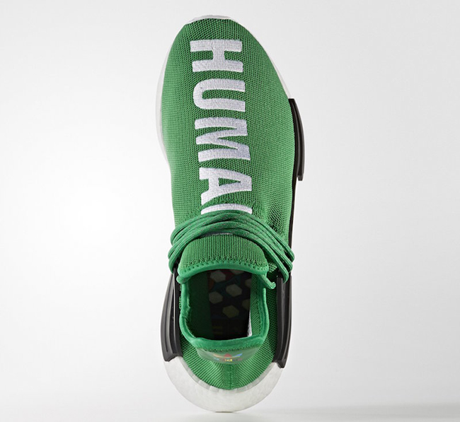Pharrell x adidas NMD Human Race Green 