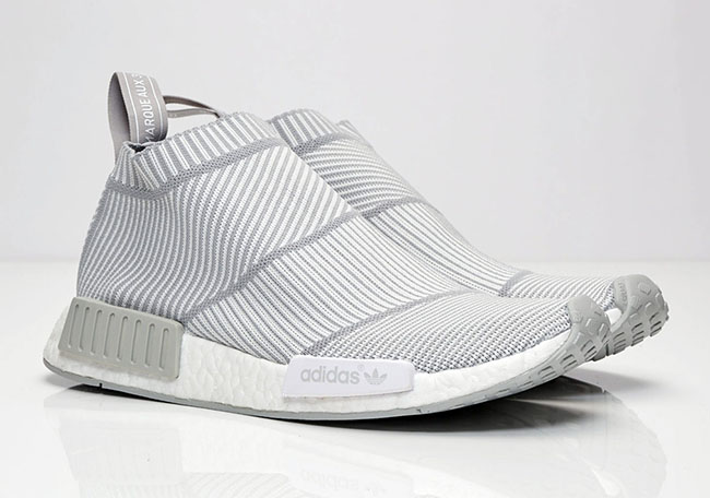 adidas NMD City Sock Light Grey White | SneakerFiles