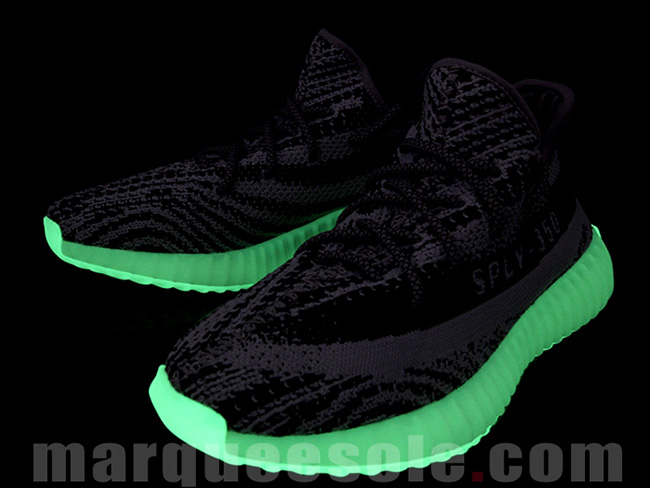 yeezy shoes glow in the dark