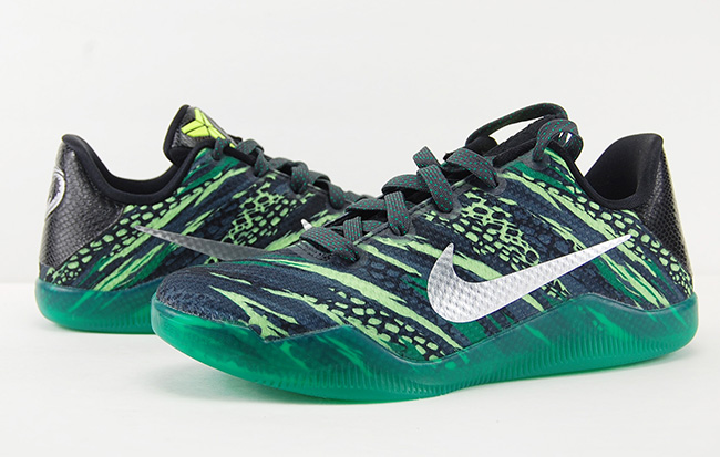 Nike Kobe 11 Green Snake | SneakerFiles