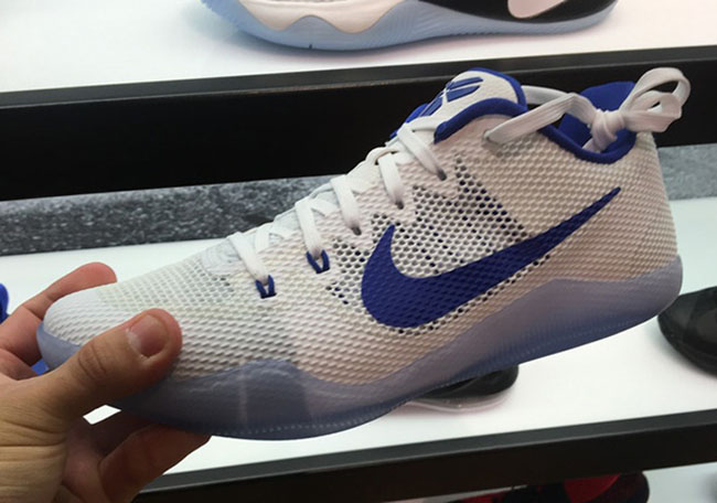 Nike Kobe 11 Team White Blue | SneakerFiles