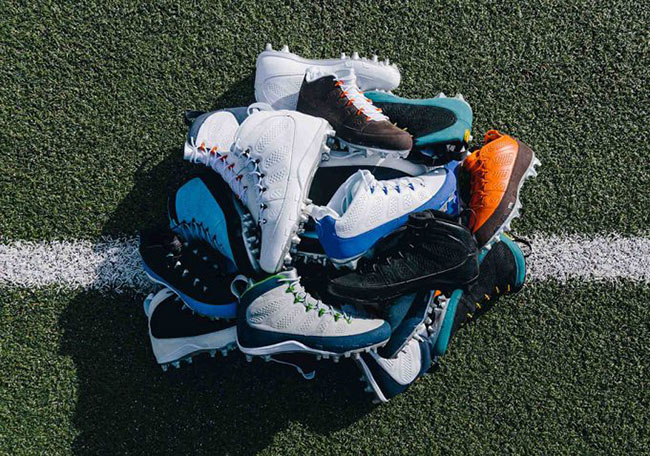 Air Jordan 9 Football Cleats | SneakerFiles