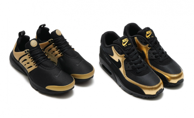 Nike Air Max 90 Presto Black Gold Pack 