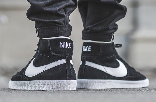 Nike Blazer Mid Premium Black White | SneakerFiles