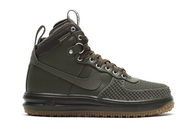 Nike Lunar Force 1 Duck Boot Mid Olive | SneakerFiles