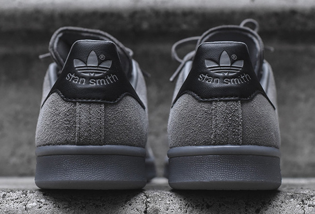 stan smith charcoal suede
