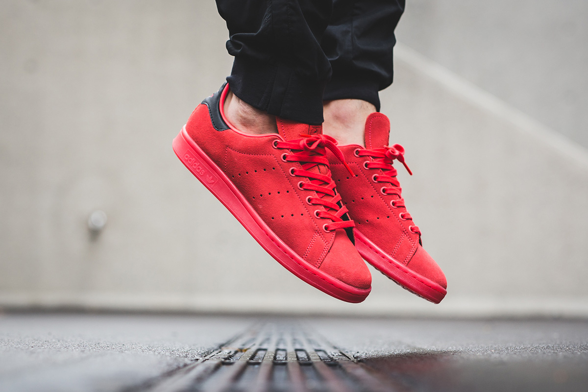 adidas Stan Smith Shock Red | SneakerFiles