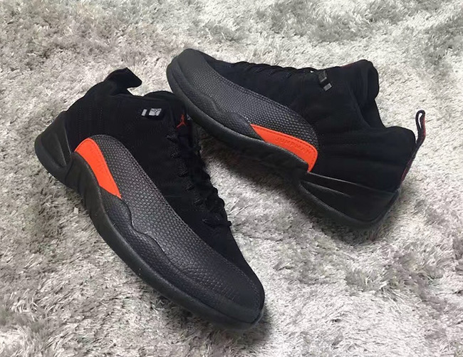 black and orange 12s