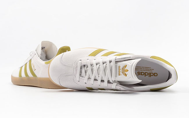 Correctamente Diligencia Interpretación adidas Gazelle White Gold Gum BB5495 | SneakerFiles