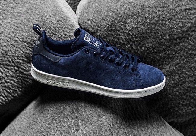 stan smith blue suede