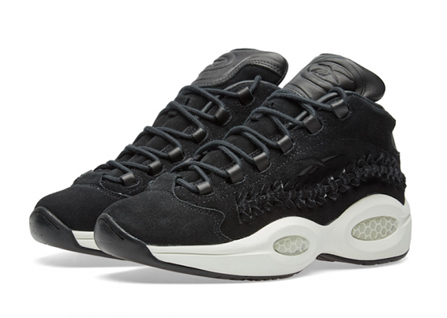 Hall of Fame x Reebok Question Mid Braids Black Woven | SneakerFiles