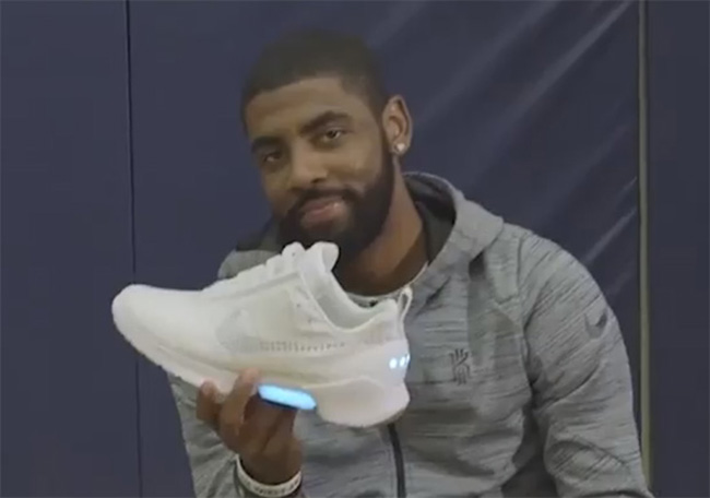 Kyrie Irving Tests Nike HyperAdapt 1.0 | SneakerFiles