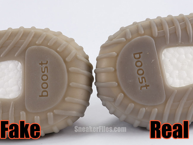real yeezy sole